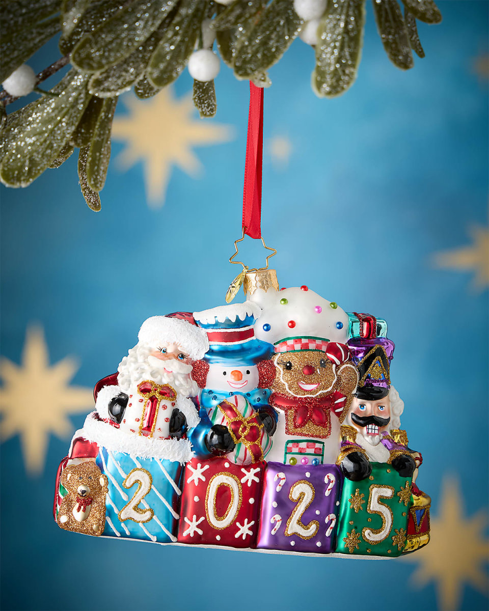 2025 Stacking Up the Cheer Christmas Ornament